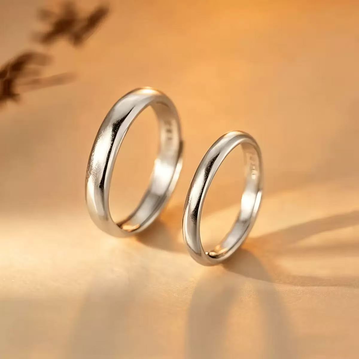 Matte Copper Minimal Ring for Women